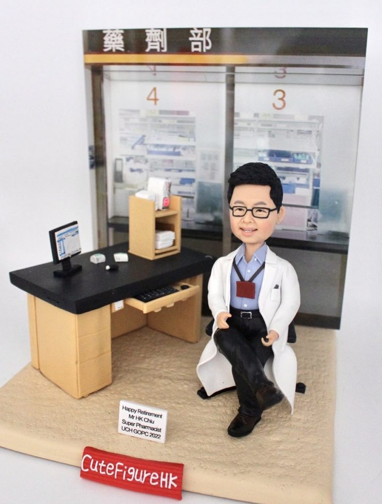 醫生公仔 醫院埸景figure 3d公仔 榮休禮物 榮休之喜 升職禮物