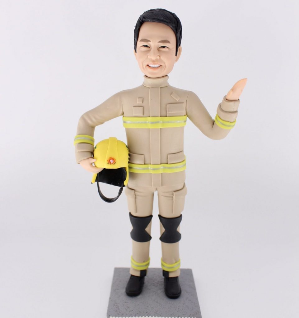 消防公仔 3d公仔 人像公仔 公仔訂造 q版公仔 人形公仔 香港figure 警察公仔