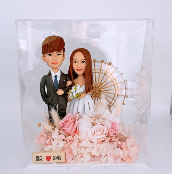 結婚公仔 結婚禮物 朋友結婚禮物 有心思結婚禮物 閨蜜結婚禮物 結婚週年禮物