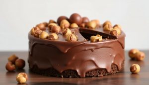 GODIVA 黑巧克力榛子夾心蛋糕