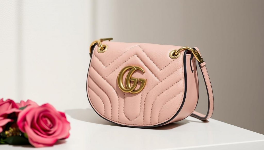 Gucci Half Moon Marmont 迷你皮革肩包 香港 Gucci Half Moon Marmont 迷你皮革肩包 香港