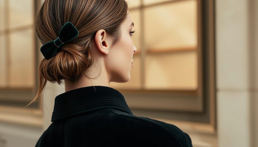 Prada Velvet Hair Clip