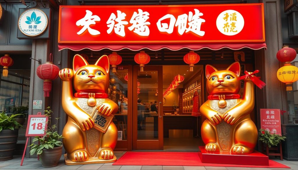 餐廳開張招財貓