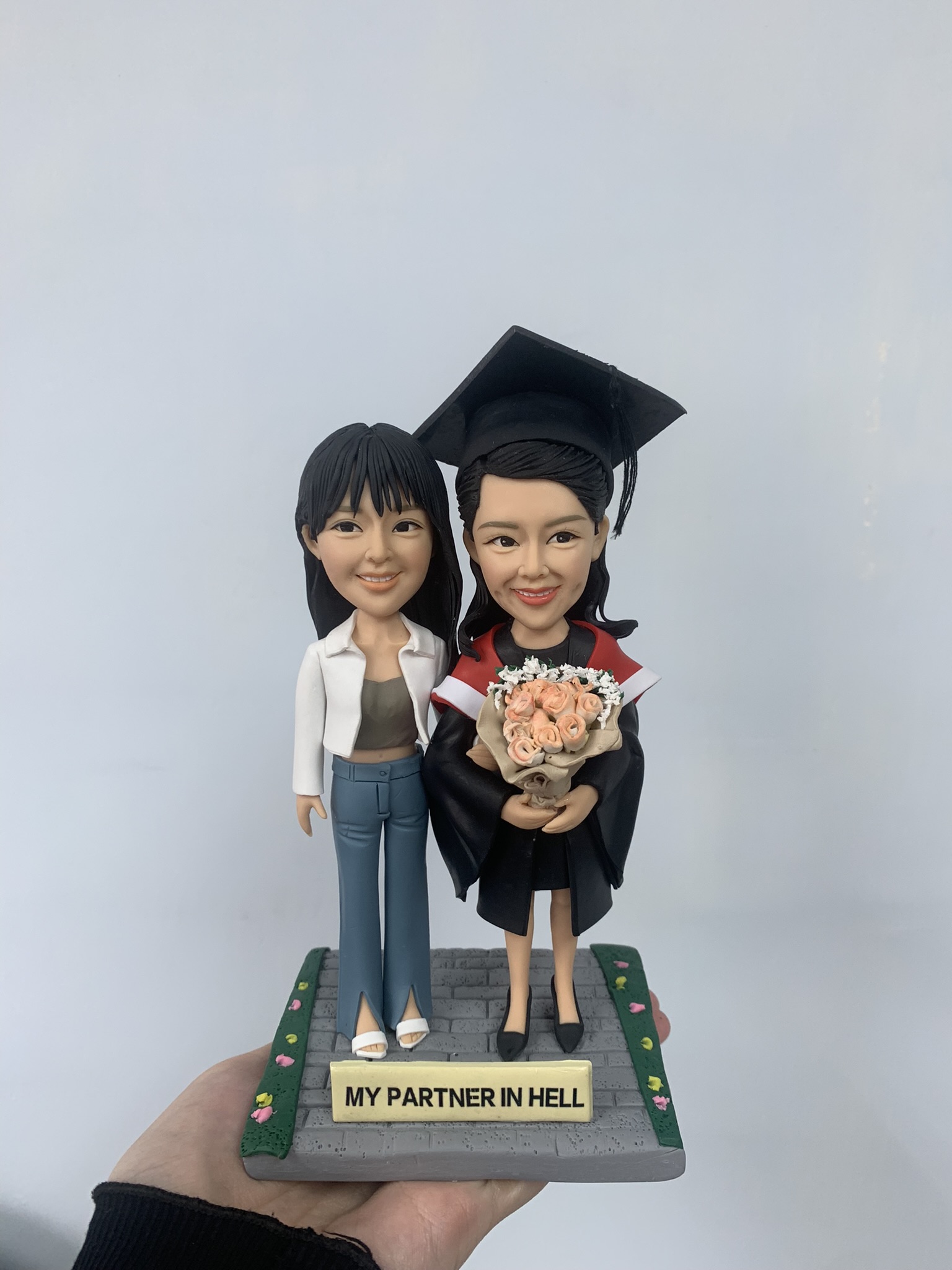 姊妹禮物 畢業公仔