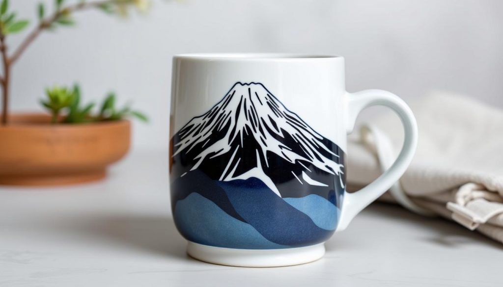 日本製富士山瓷磚馬克杯 香港