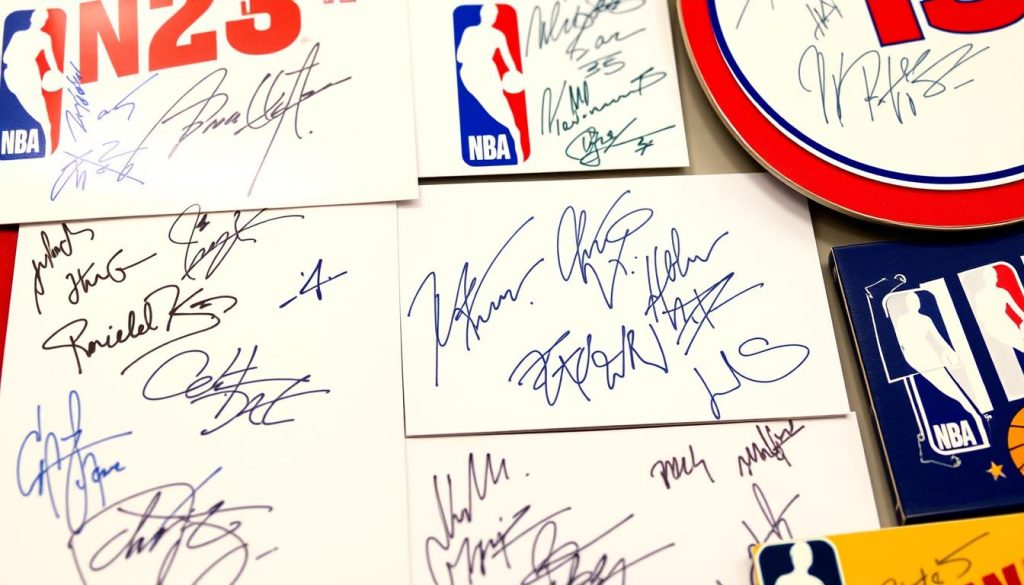 NBA簽名收藏品
