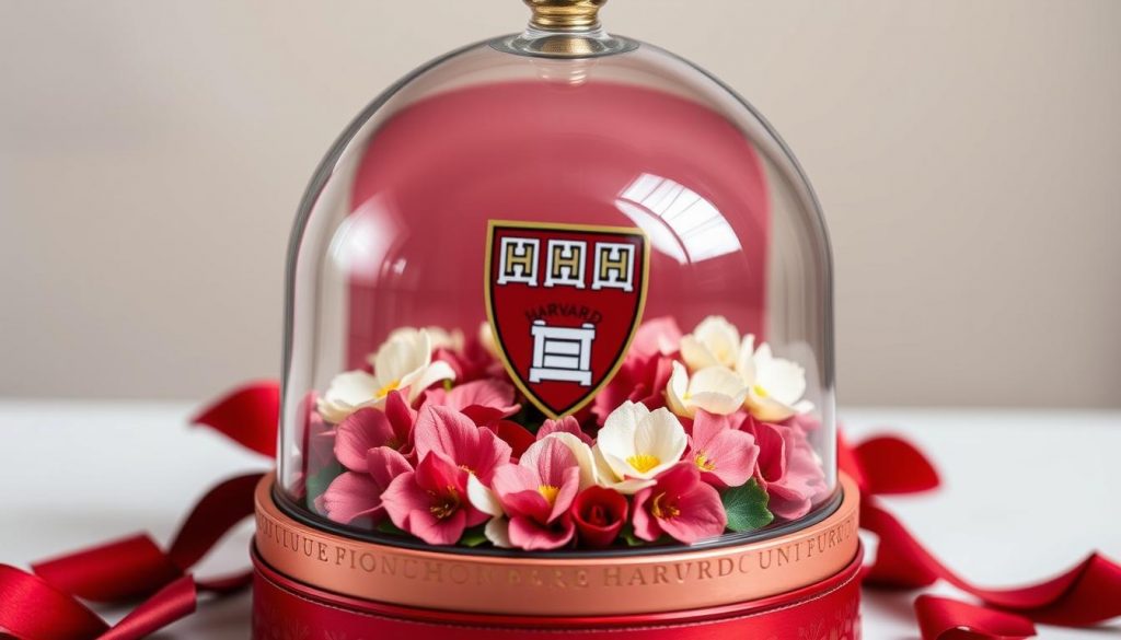 哈佛大學永生花燈罩禮盒