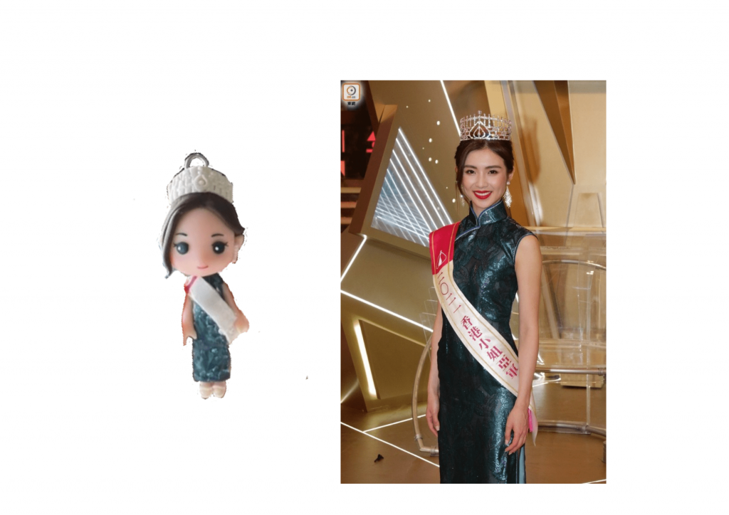 EEAT KOL 定格選美舞台上的甜美與夢想：CuteFigureHK 為「鄰家女神」梁凱晴 (Carina) 打造夢想時刻人像公仔