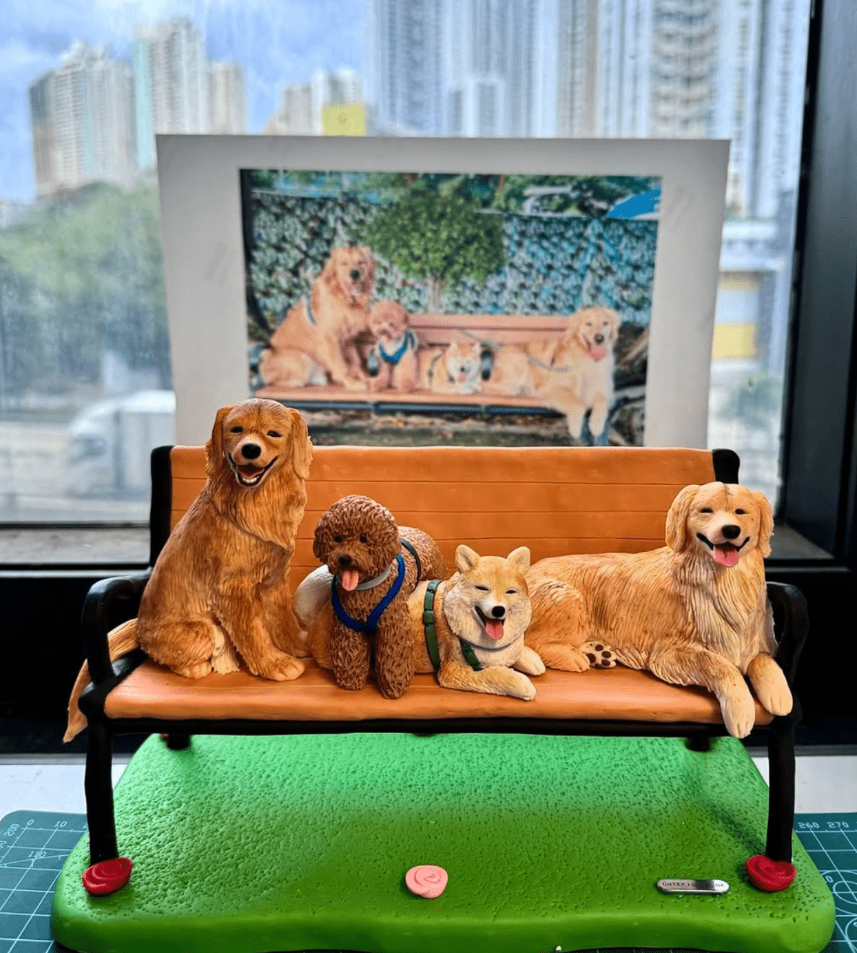 人像公仔對比圖｜極高相似度．退休禮物首選｜Cute Figure 香港