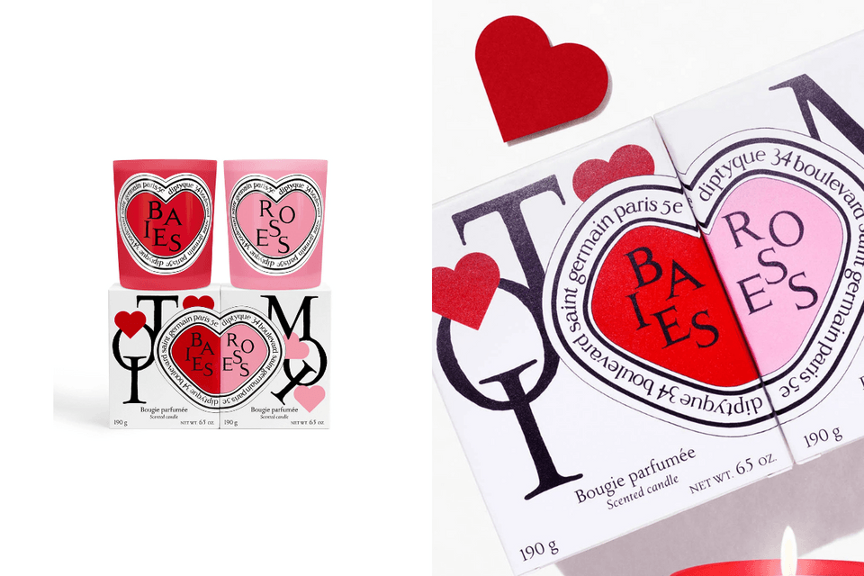 Diptyque 情人節限量香氛蠟燭