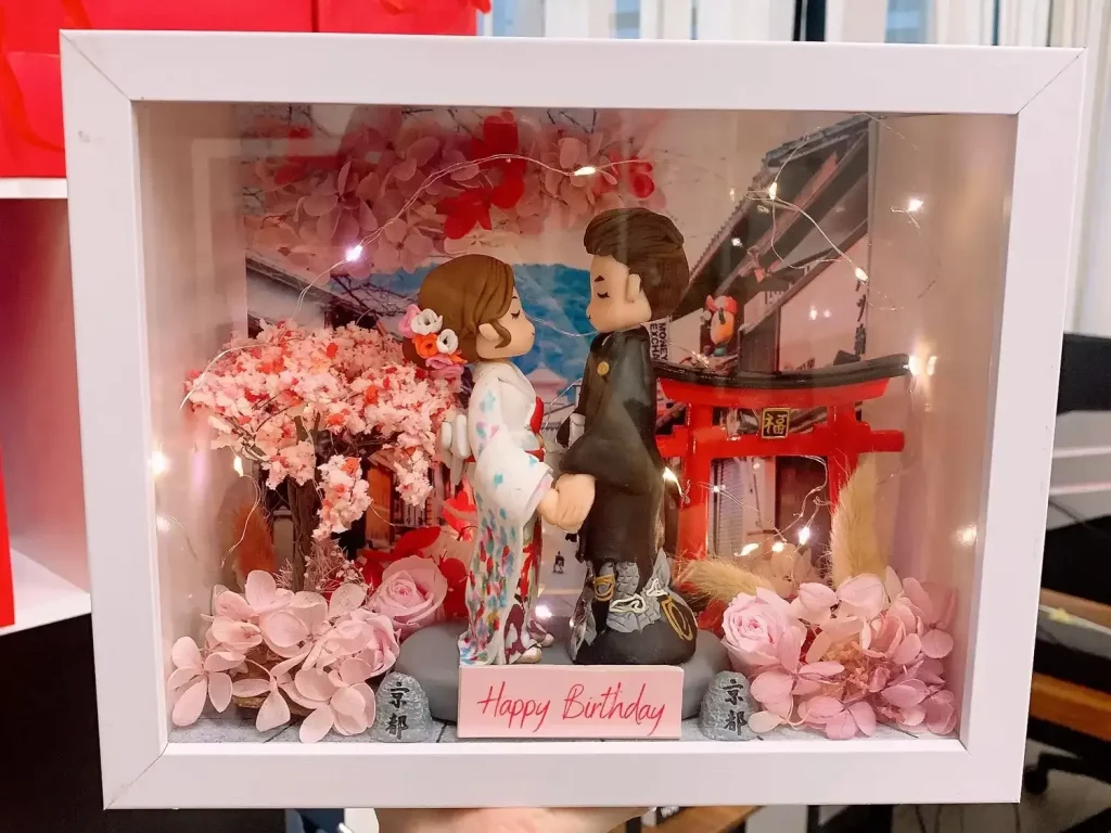 生日公仔 情侶公仔 birthday travel 旅行 永生花