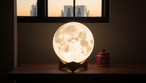 Luna Lamp 15cm 月球燈 香港