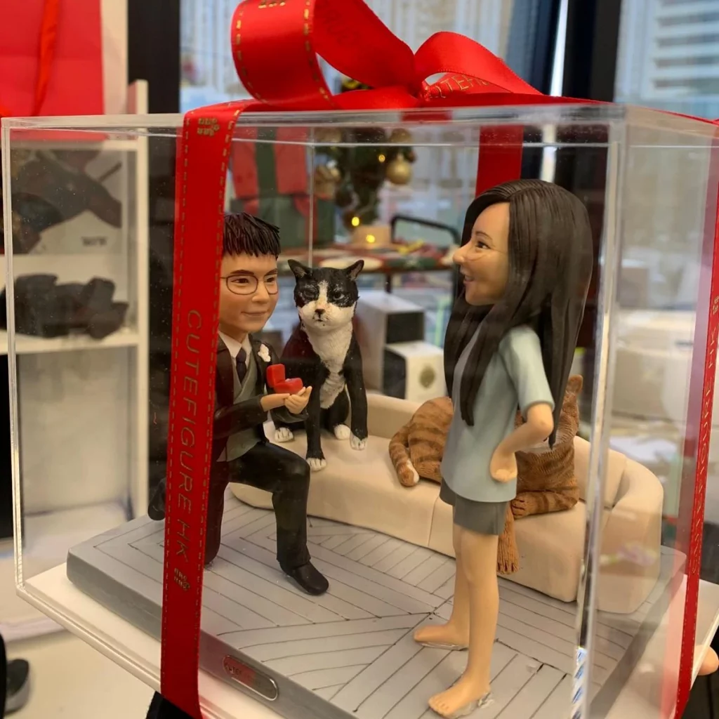 貓貓公仔 pet figure 寵物公仔 求婚