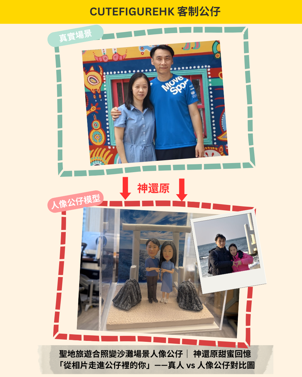 旅游 情侶公仔 夫妻公仔 travel compare 對比