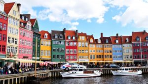 丹麥新港彩色屋景點
