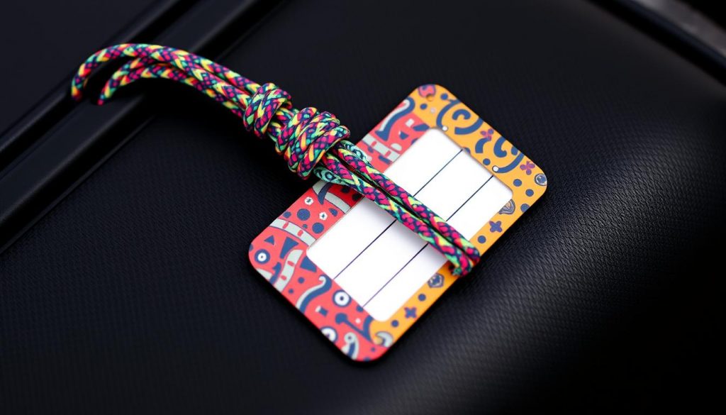 傘繩設計行李牌