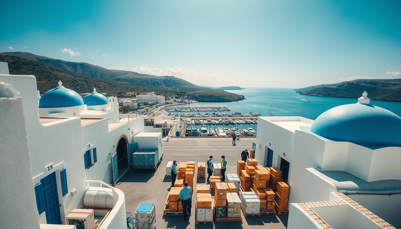 希臘海島配送提示