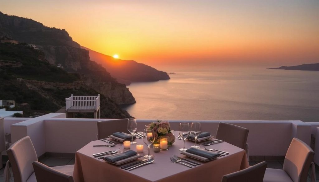 希臘風格求婚佈置