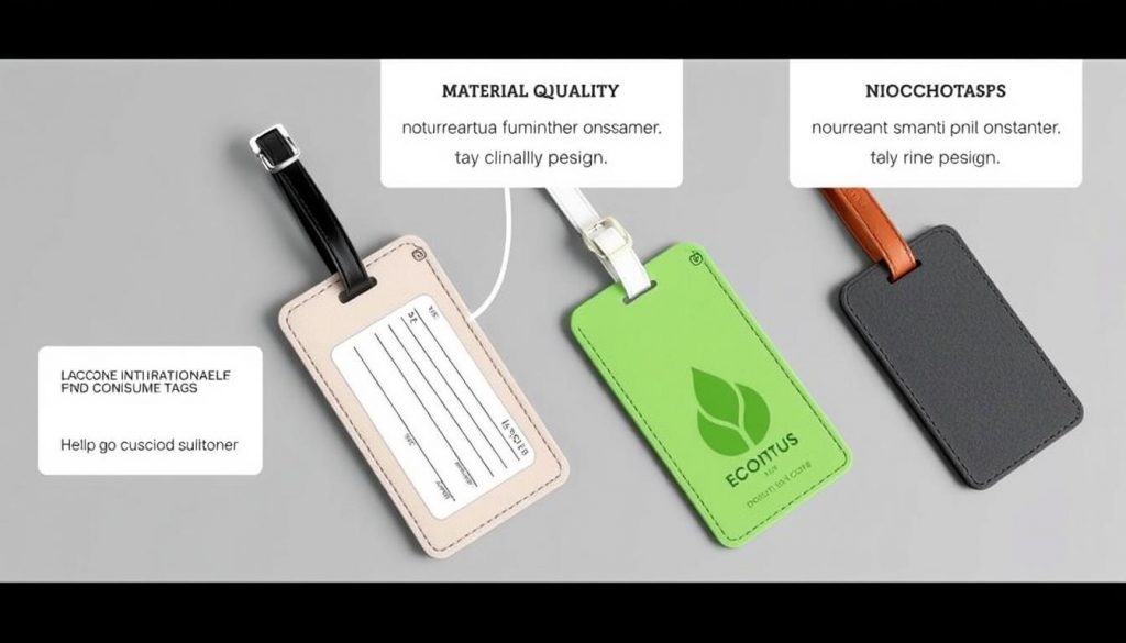 環保材質行李牌