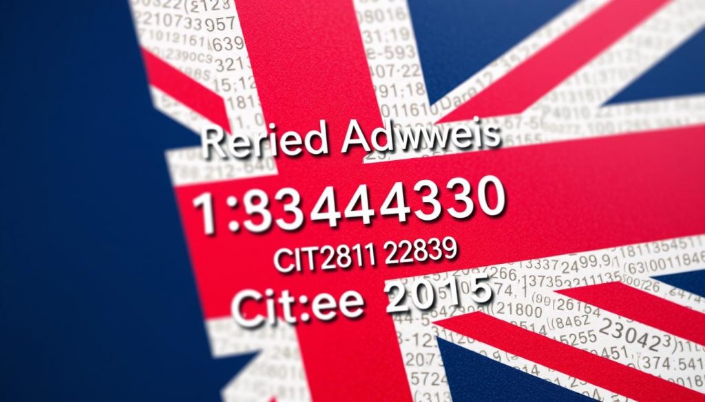 英國郵寄地址格式