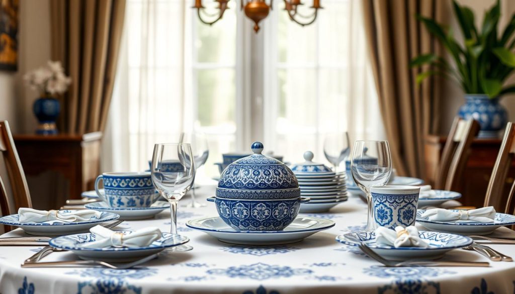 葡萄牙藍白瓷磚餐具 葡萄牙藍白瓷磚餐具