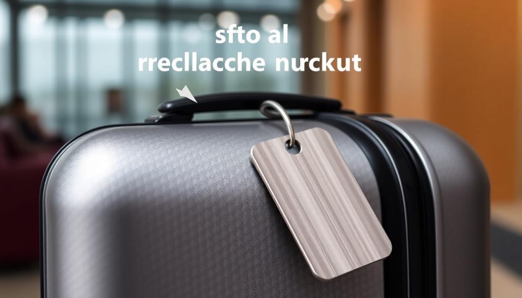 金屬防刮行李牌