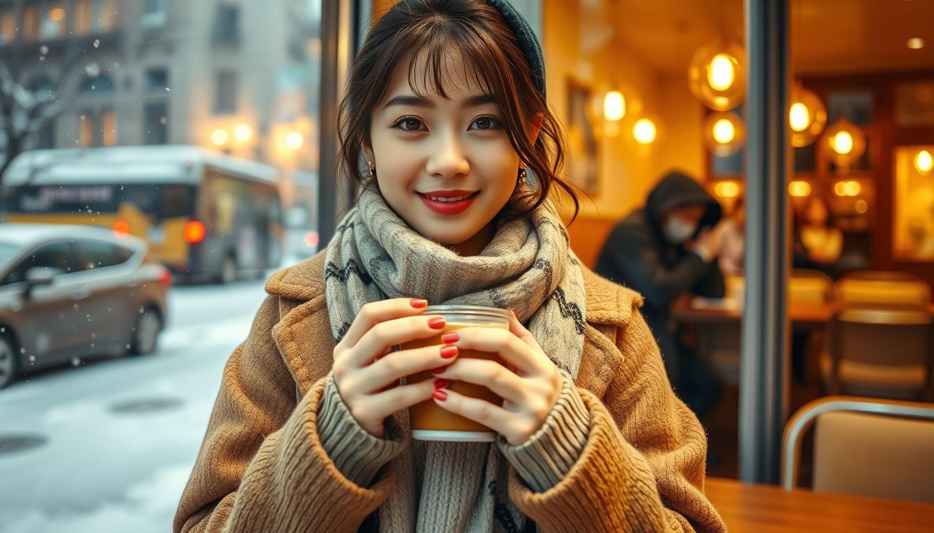 韓國冬季穿搭技巧