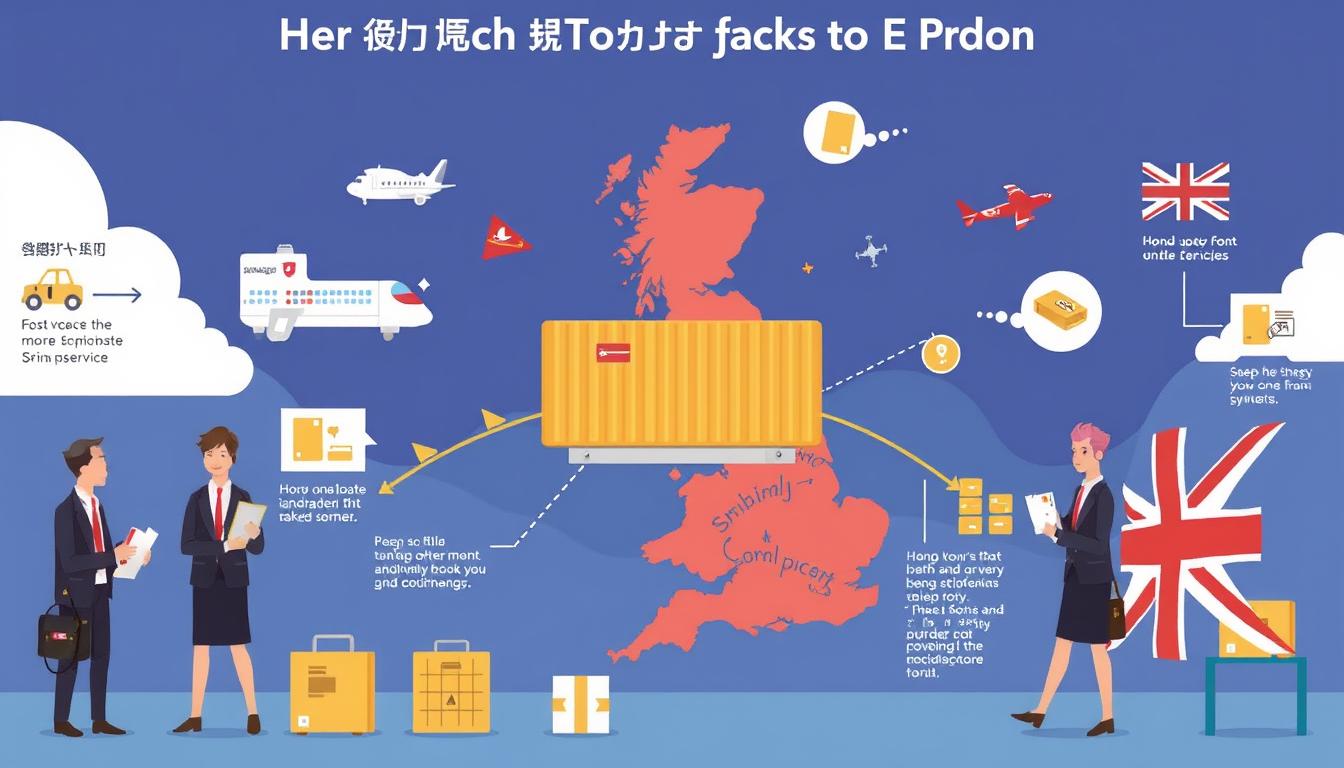 香港寄去英國服務
