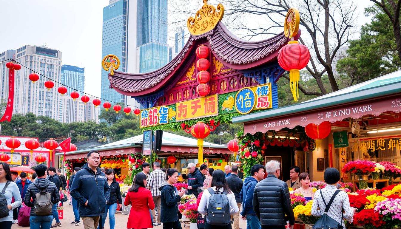 香港維園年宵花市
