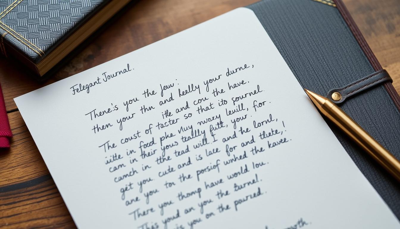 個人化手寫信件 精美日記本 禮物