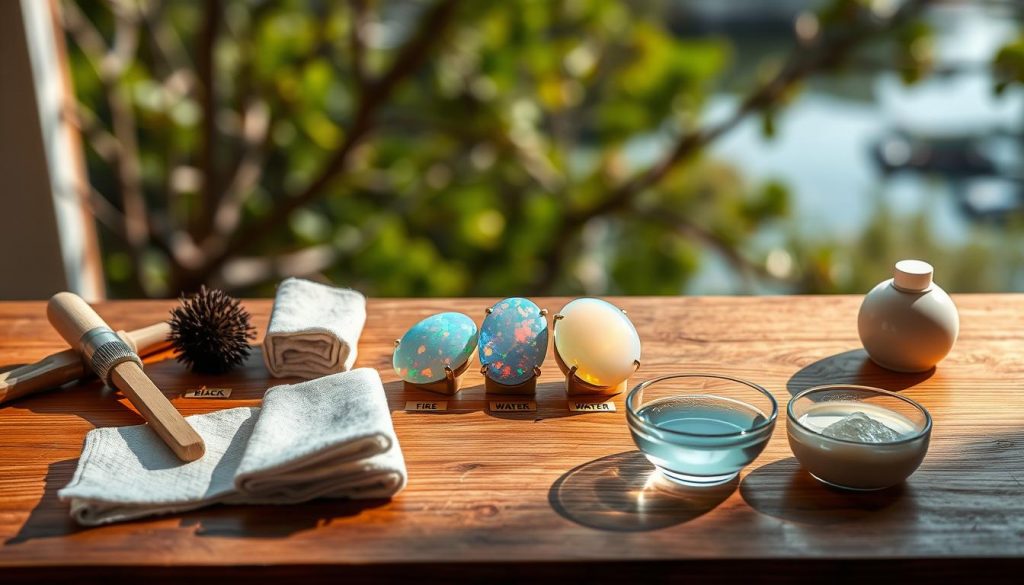 蛋白石保養技巧