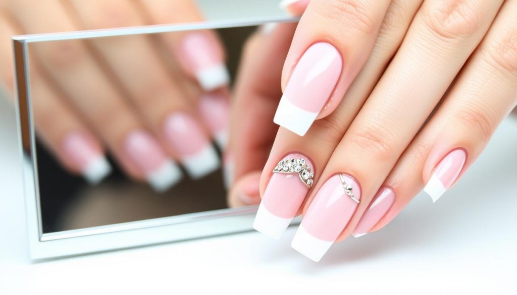 鏡面法式美甲 2026 鏡面法式美甲 2026