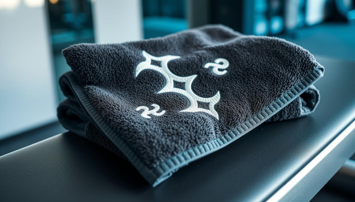 custom embroidered gym towels with logo Hong Kong