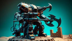 廢土風格機甲公仔 重型突擊 香港購買