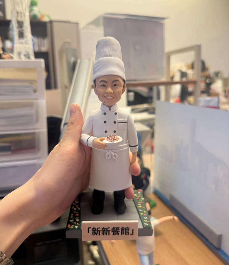 cutefigure 厨師 厨師禮物 厨師禮物推薦 真實人像公仔