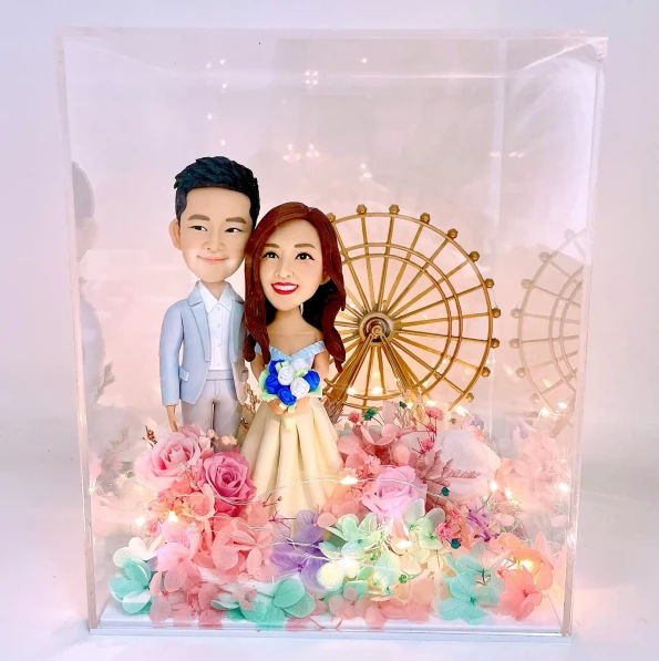 情侶公仔作品 - 運動風格女朋友禮物