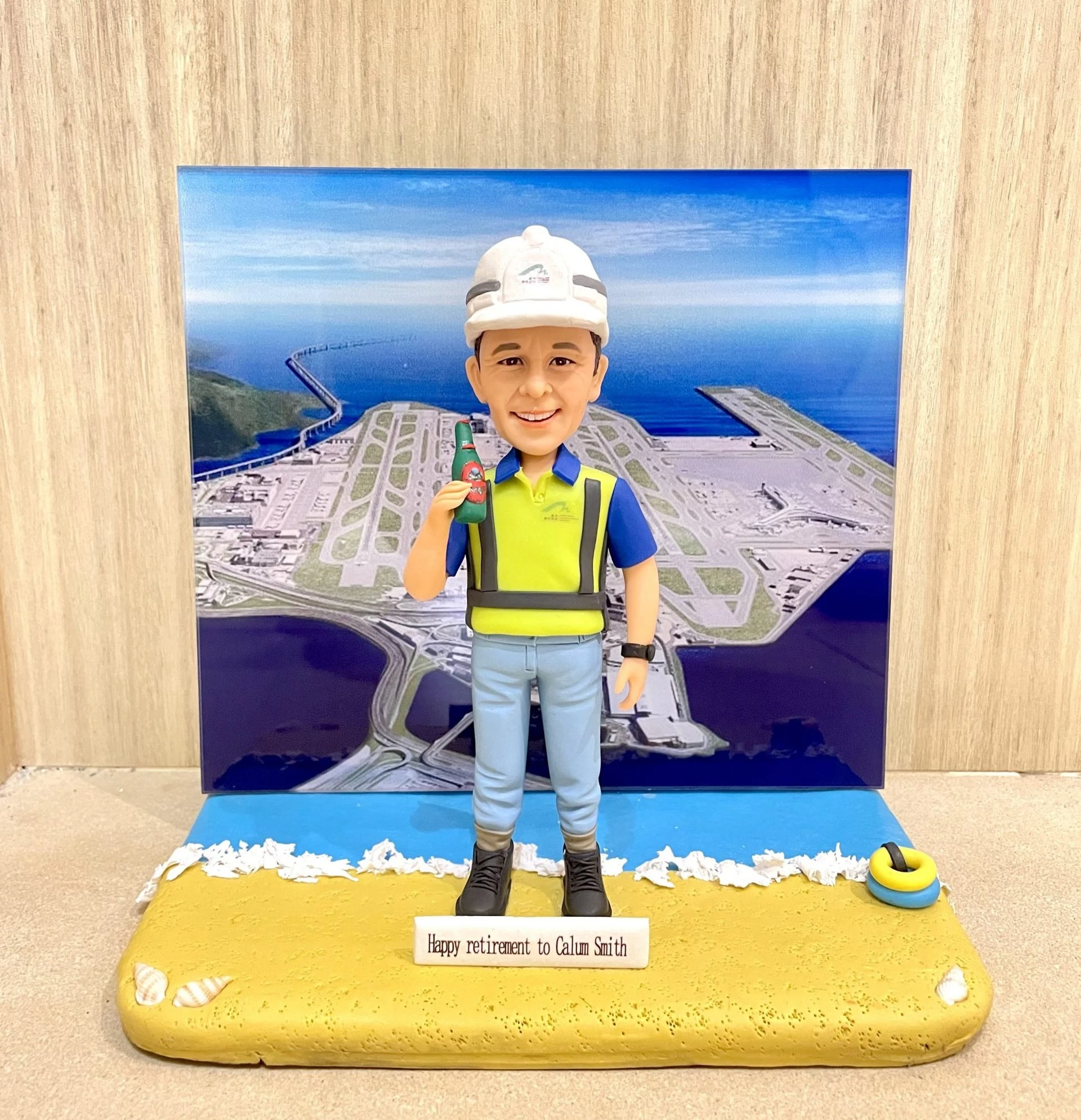 客製人像公仔2D硬身背景板