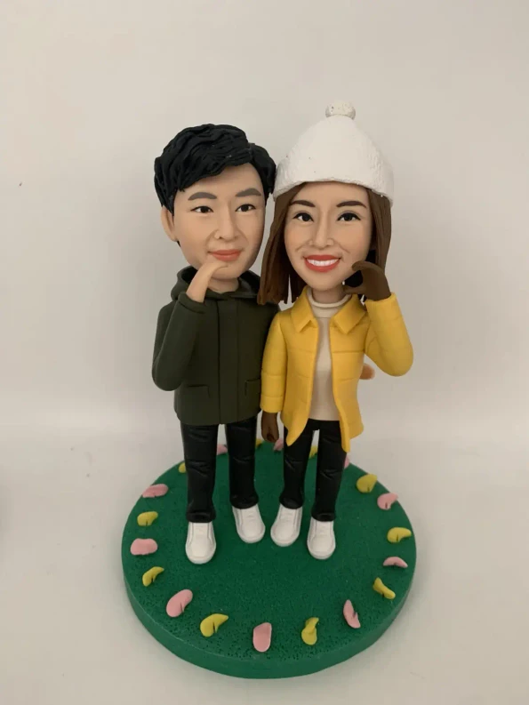 情侶公仔作品 - 畢業風格生日禮物