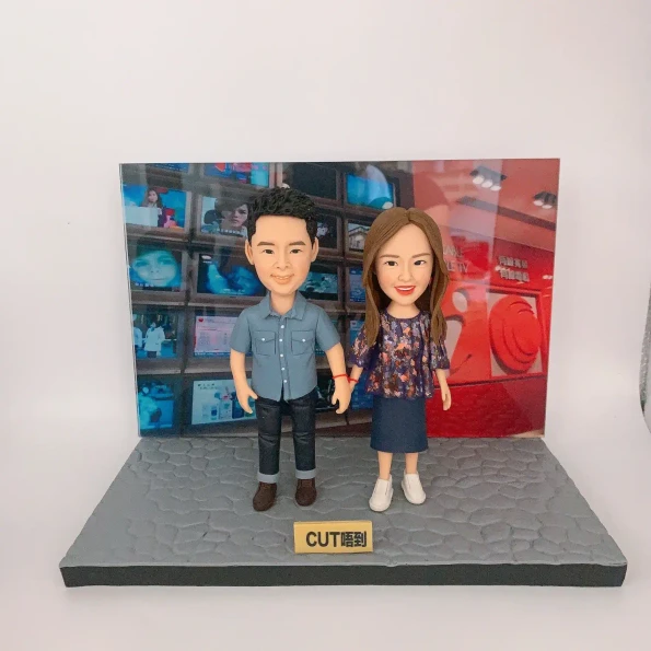 情侶公仔示例 - 適合作為情侶禮物或生日禮物