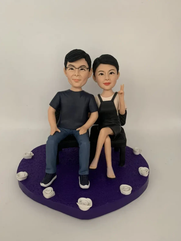 婚禮公仔 - 情侶週年紀念禮物