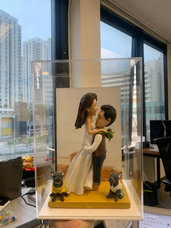 情侶公仔作品 - 特別場景女朋友禮物