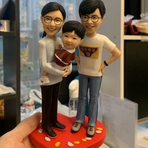 全家福公仔 全家福擺設 家庭公仔 大壽禮物 移民禮物 母親節禮物 家庭擺設