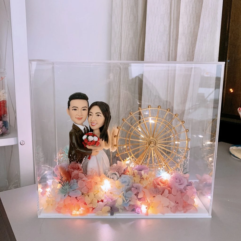 情人節禮物 一心一意只有你摩天輪 人像永生花擺設 結婚禮物 朋友結婚禮物 有心思結婚禮物 閨蜜結婚禮物 結婚週年禮物 新人結婚禮物/新婚夫妻禮物/送好友結婚禮物 結婚公仔訂造 結婚禮物送咩好 結婚禮物送什麼 結婚週年禮物推薦 結婚週年禮物送老婆 結婚週年紀念禮物 情侶公仔 心思禮物 有心思結婚禮物