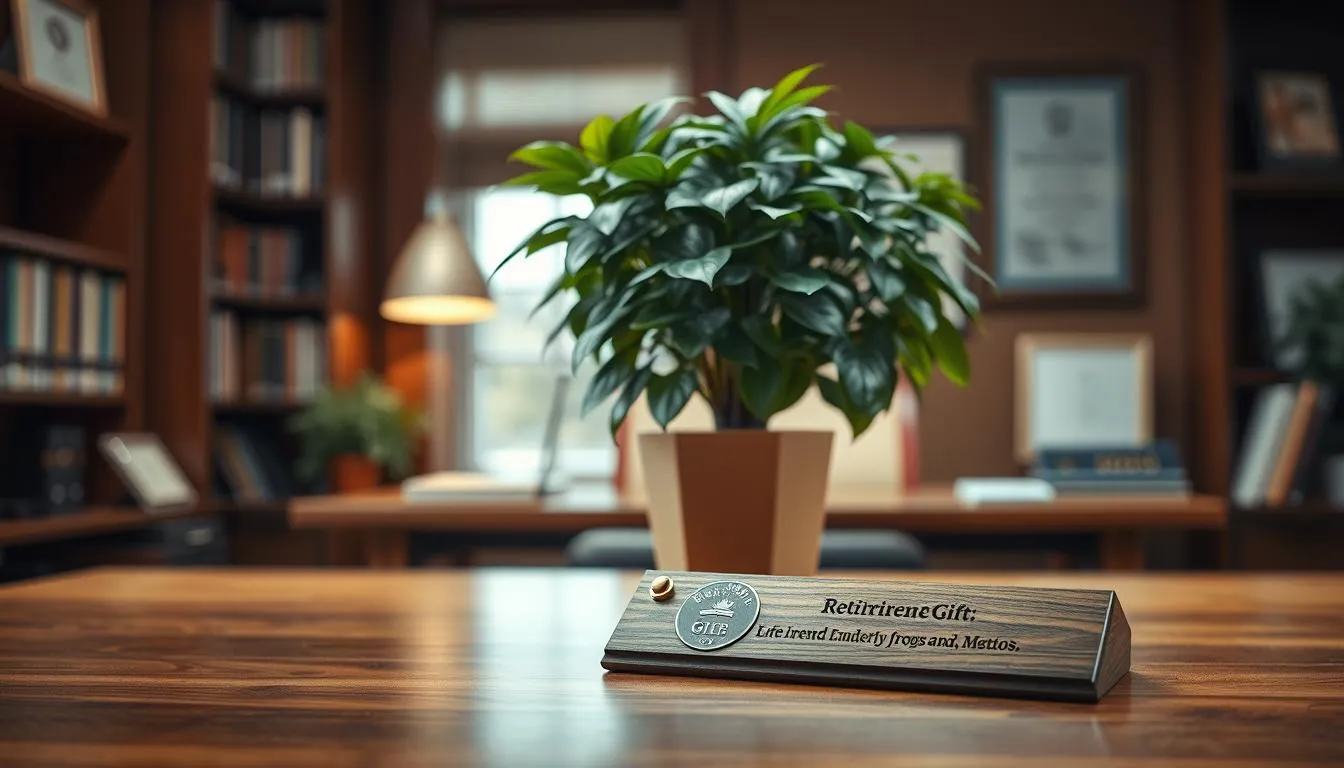 principal retirement gift