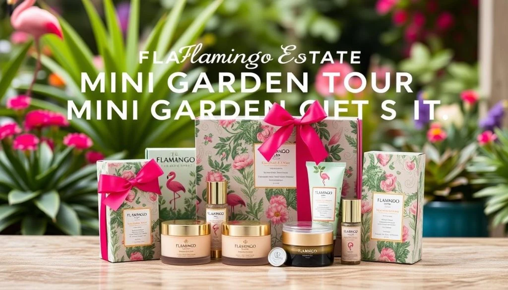 Flamingo Estate Mini Garden Tour gift set