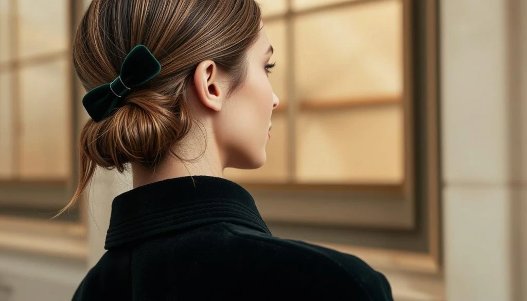 Prada Velvet Hair Clip