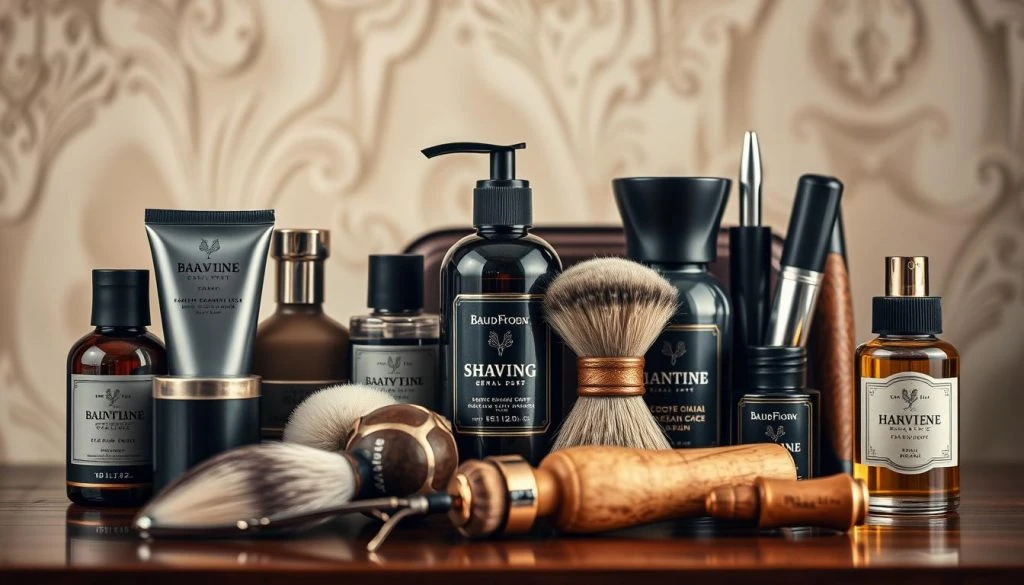 Premium men's shaving and grooming kit
