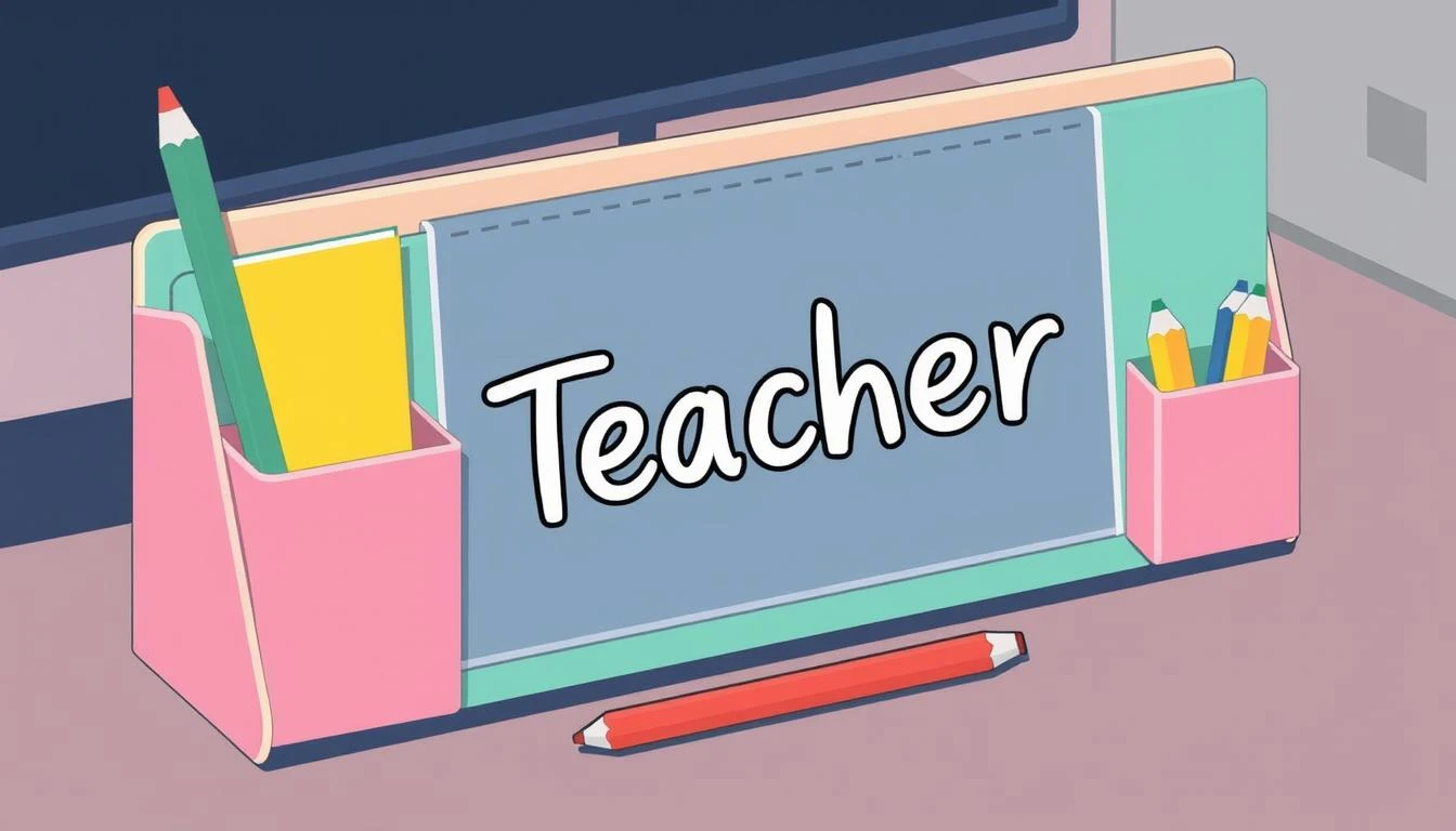 personalized desk accessories for teachers