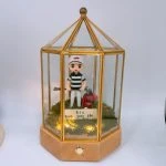 高爾夫公仔 運動公仔 退休禮物 退休公仔 玻璃燈罩 golf公仔