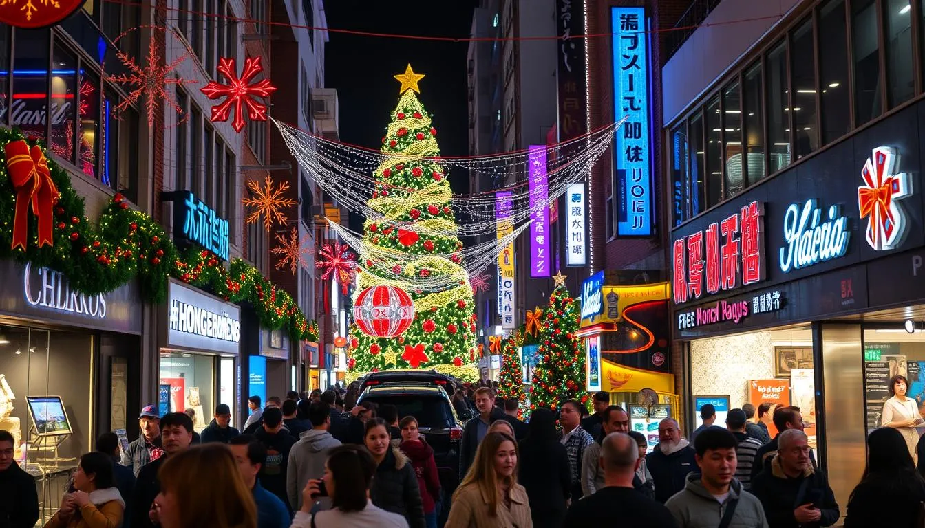 Christmas shopping Hong Kong 2025